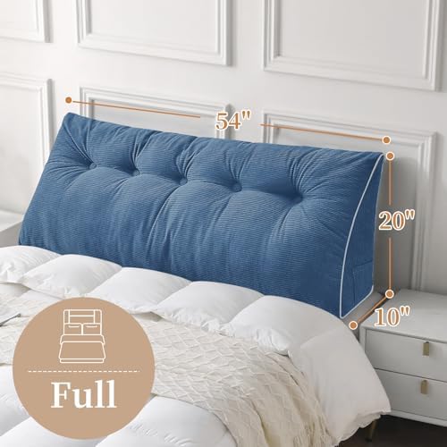 Sasttie Headboard Pillow Full, Wedge Pillow Headboard - Image 2