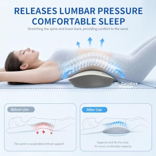 Lumbar Support Pillow for Bed Sleeping - Image 2