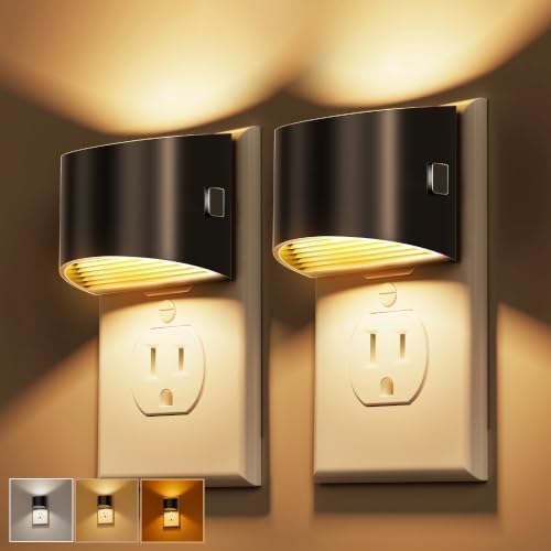 L LOHAS LED Night Lights Plug into Wall with 3CCT Adjustable, 1W Nightlight by LLOHASLED