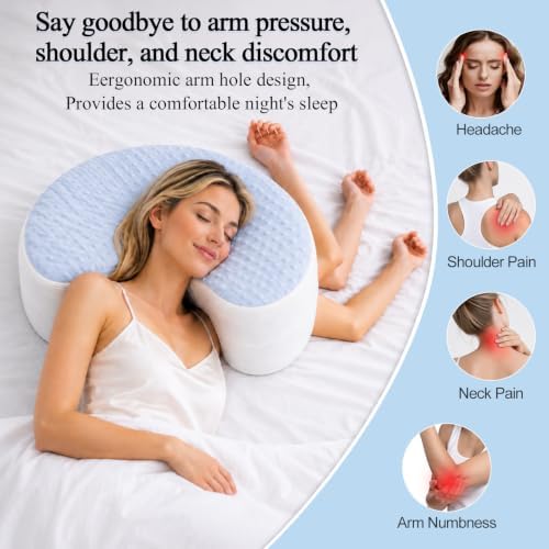 Side Sleeper Pillow for Shoulder Pain - Image 6
