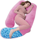 Shredded Memory Foam U Shaped Pregnancy Pillow by ASAWESLING