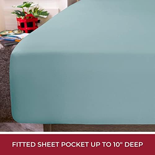 Mellanni Iconic 4-Piece, Ultra Soft Sheet Set - Image 4