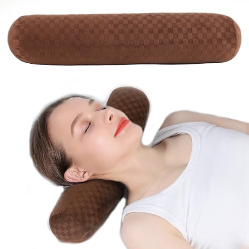 Neck Roll Pillow, Cervical Neck Pillow Bolster Pillow by AntiCellulite