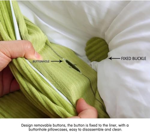WOWMAX Headboard Pillow Queen Bed Wedge Pillow Headboard - Image 6