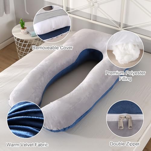 Amagoing 55 inches Pregnancy Pillows - Image 3