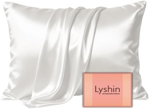 LYSHIN Silk Pillow Cases Queen Size by LYSHINSILKPILLOWCASES
