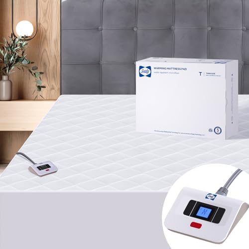 Sealy Heated Mattress Pad Twin Size 39×75" by Sealy