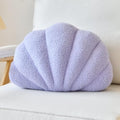 Lfsaaj Lavender Seashell Throw Pillows, Shell Shaped Throw Pillows, 13 Inch by Lfsaaj