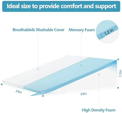 Nordjager Wedge Pillow for Sleeping - Image 3