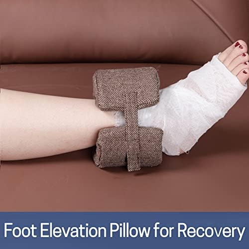Foot Elevation Pillow Ankle Heel Protector Wedge Foot Support Cushion - Image 4