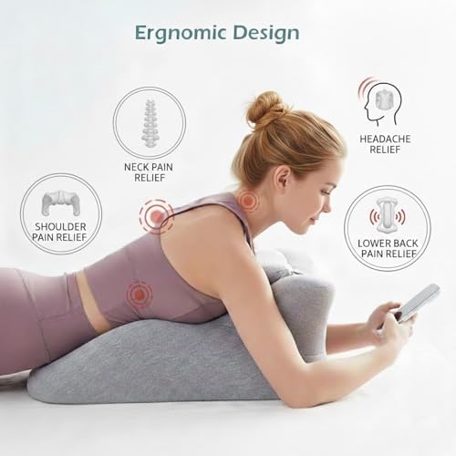 StarAneer Memory Foam Ergonomic Wedge Pillow & Reading Pillow – Orthopedic - Image 3
