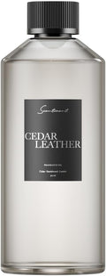 Scentiment Diffuser Oil - Cedar Leather Fall Collection | Aromatherapy Home Fragrance | Luxurious Scent with Lemon, Jasmine Sandalwood, Amber, Lavender, Vanilla, & Musk (500ml)
