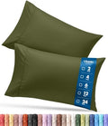 Pillow Cases Queen Size Set of 2, Ultra Soft Comfy Pillow Covers by UTOPIABEDDING