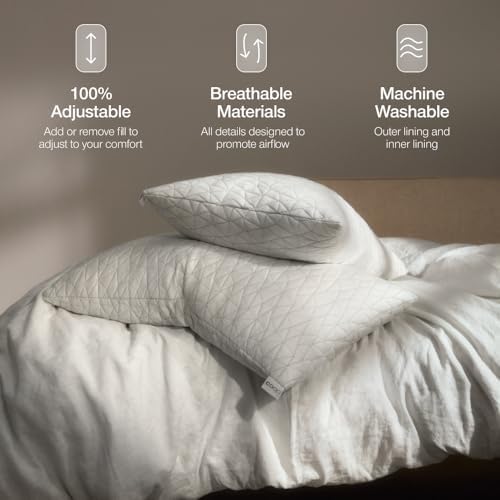 Coop Home Goods Original Adjustable Pillow, King Size Bed Pillow - Image 5