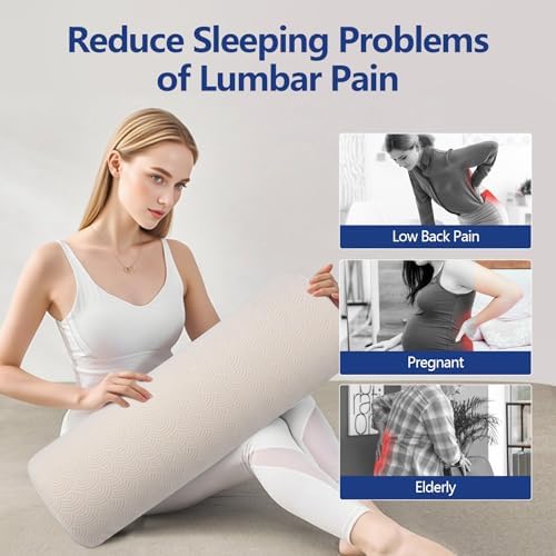 Cozyhealth - 3.15"H*23.6"L - Soft Lumbar Pillow - Image 5
