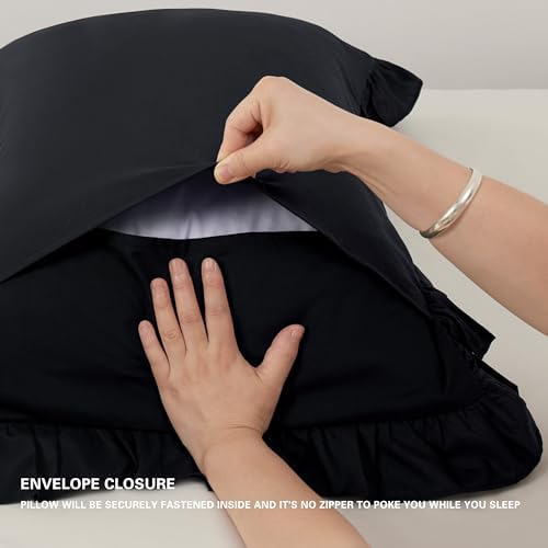 Ruffle Pillow Case King Size Set of 2 - Image 5