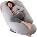 Elover U Shaped Pregnancy Pillow, Full Body Maternity Support by Elover