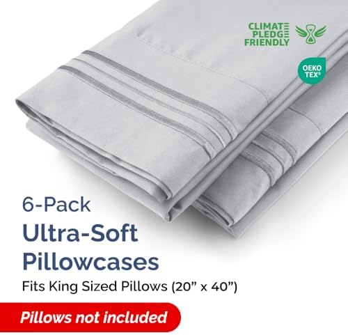 King Pillow Cases Set of 6 - Image 2