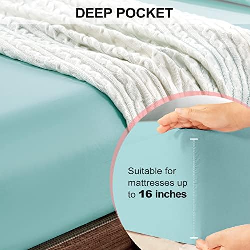 FreshCulture Queen Fitted Sheet - Image 4
