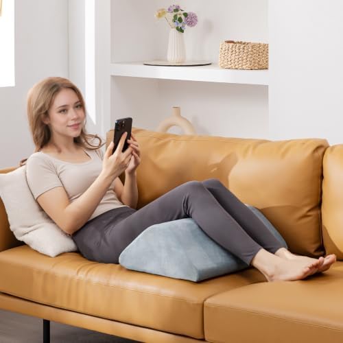 Knee Wedge Pillow 6.3'' for Post-Surgery Recovery-Leg Elevation Support for - Image 2