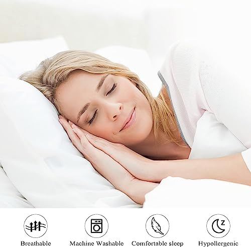 100% Egyptian Cotton King Size Pillow Protectors - Image 6