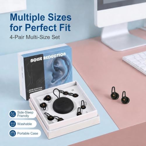 Side Sleeper Earplugs 4 Pack, Gentle Fit - Image 2
