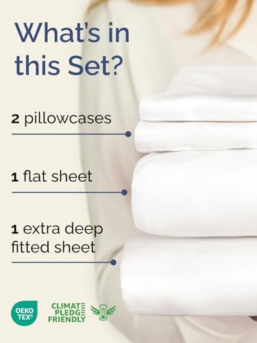 Extra Deep Twin Sheet Set - Image 2