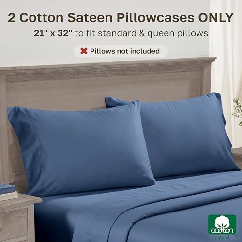CALIFORNIA DESIGN DEN Luxuriously Soft Hotel Quality 600 Thread Count, 100% - Image 3