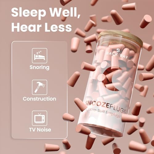Back Bay Audio SnoozePlugs Ultra Soft Foam Earplugs - Image 3