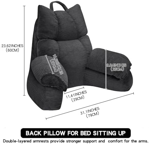 RRPAHWTV Reading Pillow for Bed - Image 2