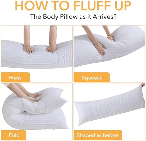Oubonun Premium Striped Body Pillow - Image 7