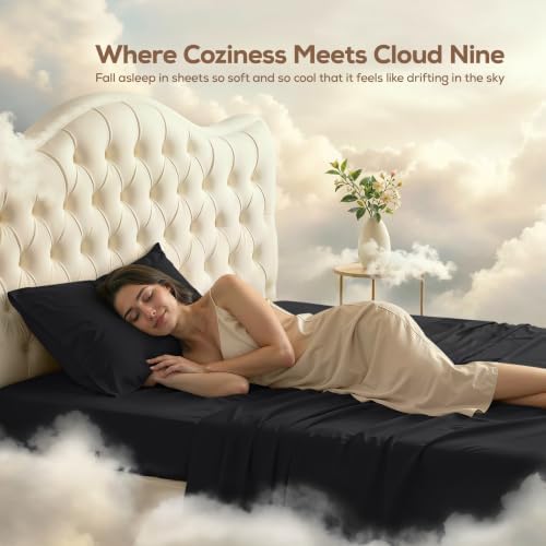Twin Sheets Set, 3 Pieces 16" Deep Pocket Hotel Luxury Bed Sheets - Image 4