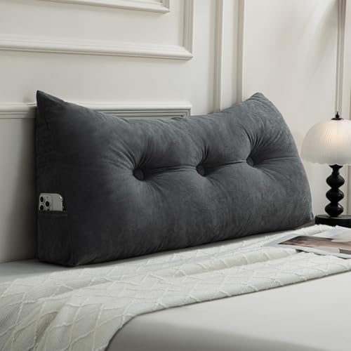 Gnostik Dorm Headboard Pillows Twin XL Long Backrest Positioning Support by Unknown