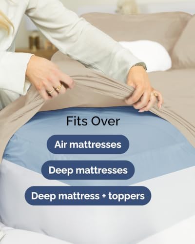 Extra Deep Flex Top Split Head King Sheet Set - Image 6