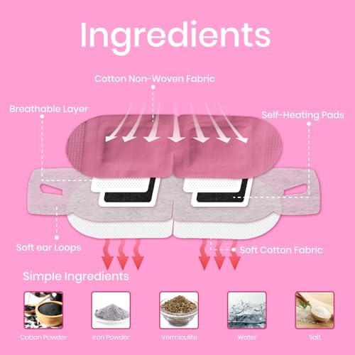 LANNA Heated Steam Eye Mask, Disposable 120 Minutes - Image 4