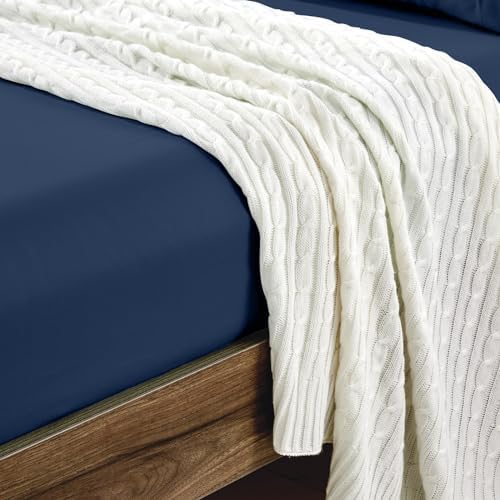 FreshCulture Full Fitted Sheets, Bulk Pack of 6, Deep Pocket, Soft Microfiber - Image 5