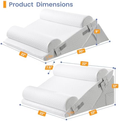 Sasttie Adjustable Wedge Pillow Set - Image 2