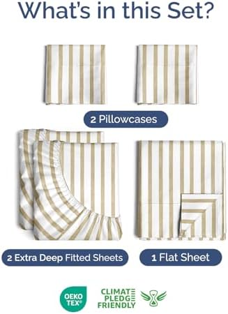 Extra Deep Split King Sheet Set - Image 2