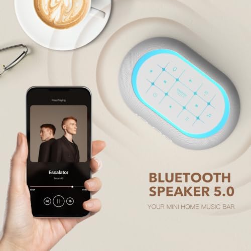 ANJANK White Noise Sound Machine Alarm Clock - Image 4