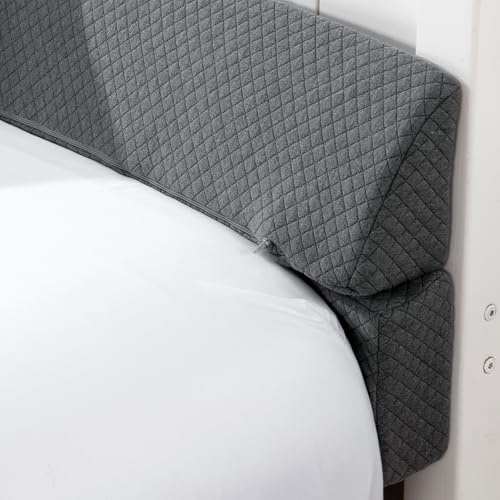 HOMBYS Wedge Pillow Headboard for Bed Gap, Foldable Bed Wedge Gap Filler Full by HOMBYS