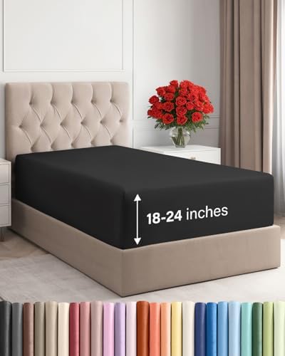 CGK Linens Extra Deep Twin XL Fitted Sheet by CGKUnlimited