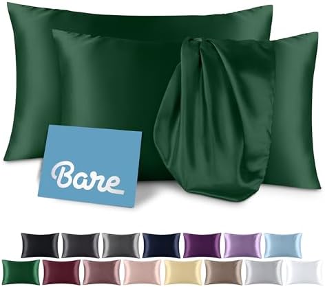 Bare Home Satin Pillowcases by BareHome