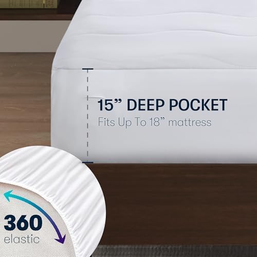 Serta Heated Mattress Pad with Deep Pocket & Dual Controller King - Image 2