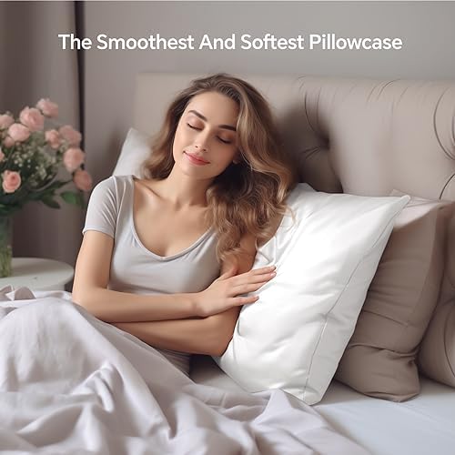 INFIIXSO Mulberry Silk Pillow Cases Standard Size - Image 3