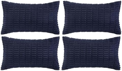 Fancy Homi 4 Packs Decorative Throw Pillow Covers by Fancy+Homi