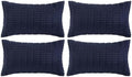 Fancy Homi 4 Packs Decorative Throw Pillow Covers by Fancy+Homi