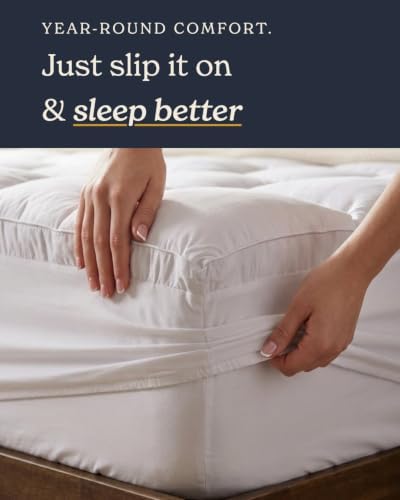Beckham Hotel Collection Twin XL Mattress Topper - Image 6