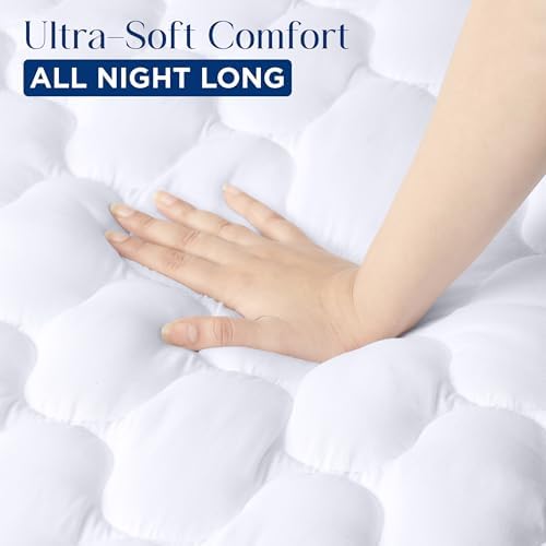 2 Pack Waterproof Queen Mattress Protector Mattress Pad fit 16" Deep Pocket - Image 6