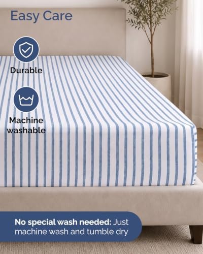 CGK Linens Extra Deep Flex Top Split Head King Fitted Sheet - Image 7