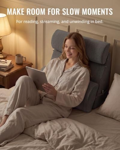 Blissful Diary Reading Pillow, Wide Backrest - Image 6